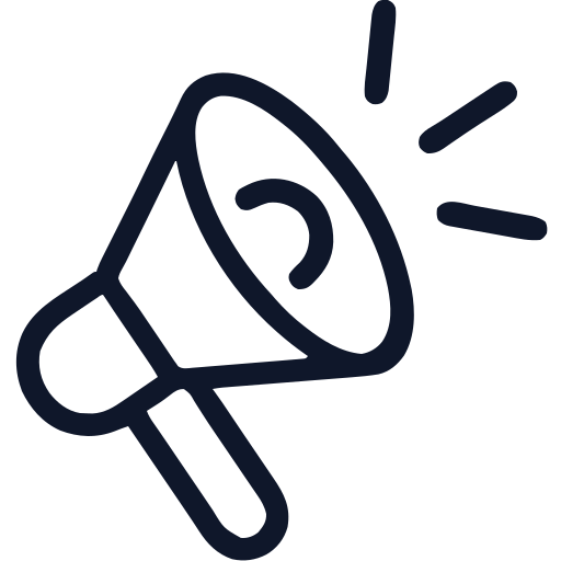 Icon representing branding and marketing