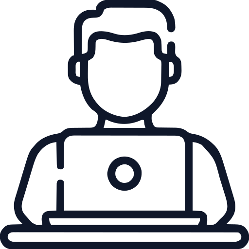 Icon representing business services